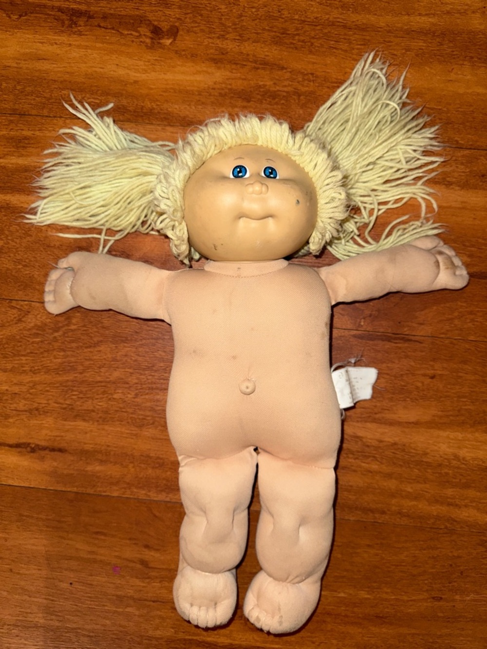 Vintage 78’  Blonde Hair Soft Body Cabbage Patch Style Doll